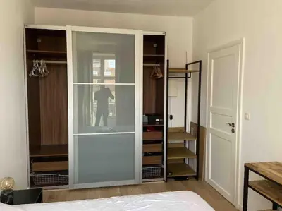 Un ou plusieurs lits dans un hébergement de l'établissement Cannes banane, T2 centre ville, 400 m des plages