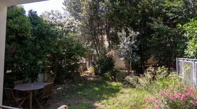 Jardin de l'établissement La Maison by Simone, la vrai