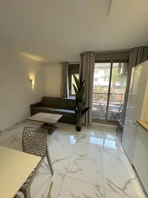 Coin salon dans l'établissement Residence Graziella Appartement 109