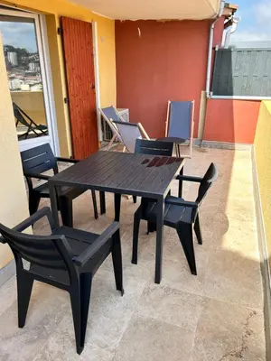 Balcon ou terrasse dans l'établissement Home Sweet Home Vallauris