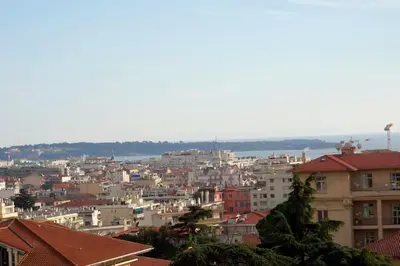 Plan de l'établissement Studio Toit terrasse - Vue mer Cannes
