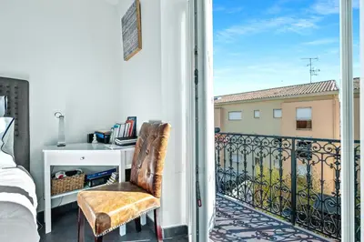 Balcon ou terrasse dans l'établissement Immogroom - T4 - Center - 8 min from Palais