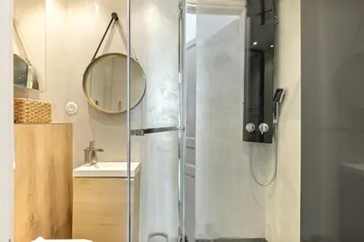 Salle de bains dans l'établissement Immogroom - T4 - Center - 8 min from Palais