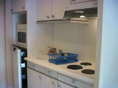 Cuisine ou kitchenette dans l'établissement Gautier Jean