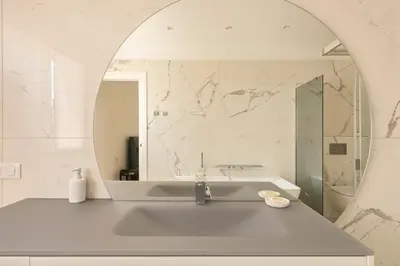 Salle de bains dans l'établissement Villa California Cannes Private Pool