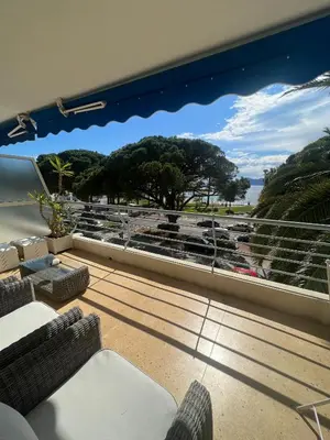 Balcon ou terrasse dans l'établissement Sea view Croisette