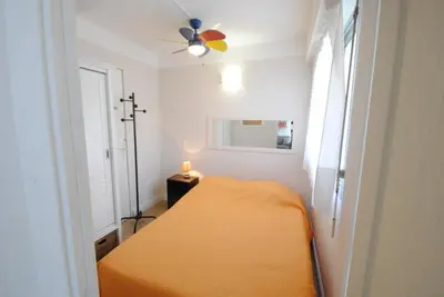 Un ou plusieurs lits dans un hébergement de l'établissement superbe appartement tout confort beg4012