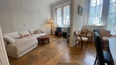 Coin salon dans l'établissement Cannes - proche des plages de la célèbre Croisette