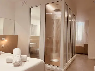 Salle de bains dans l'établissement Maison LYO logement Luxe