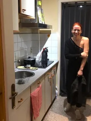 Cuisine ou kitchenette dans l'établissement Centre Historique 5 Pièces