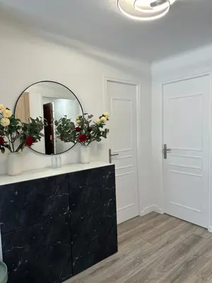 Plan de l'établissement Premium 80sqm Apartment Opposite Martinez, Steps from Congress Center