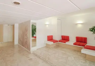 Coin salon dans l'établissement Le Navarre By ApiRent #Terrasse #Ascenseur #Wifi