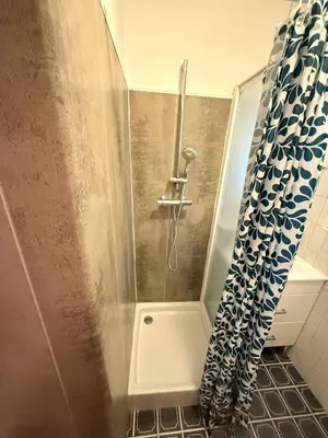 Salle de bains dans l'établissement Palm Beach Escape