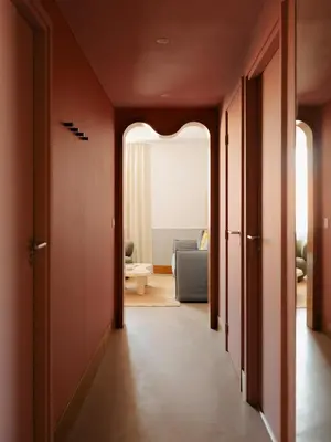 Coin salon dans l'établissement Edgar Suites Cannes - Rue d'Antibes