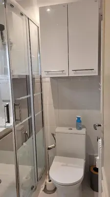 Salle de bains dans l'établissement Studio