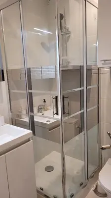 Salle de bains dans l'établissement Studio