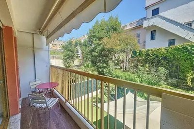 Balcon ou terrasse dans l'établissement Henri Camille Real Estate- Mikaela - Studio with terrace