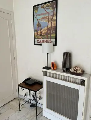 Plan de l'établissement studio standing cannes croisette