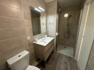 Salle de bains dans l'établissement Jardin Secret A04 By Avecoeur
