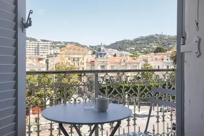 Balcon ou terrasse dans l'établissement Studio Jules - Bd de Lorraine