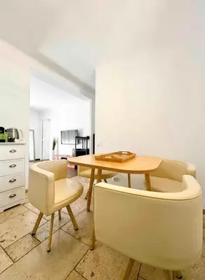Cuisine ou kitchenette dans l'établissement Les Naïades
