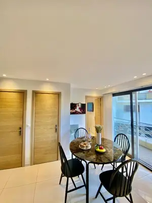 Télévision ou salle de divertissement dans l'établissement Appartement proche mer SC MACH