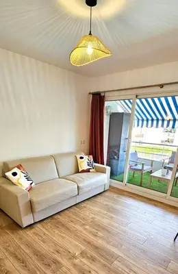 Plan de l'établissement Appartement bord de mer, piscine