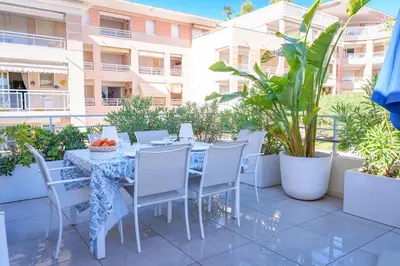 Balcon ou terrasse dans l'établissement Les VOILES DE GOLFE