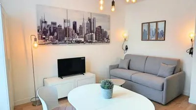Coin salon dans l'établissement Proche Carlton & Croisette, Appartement 303