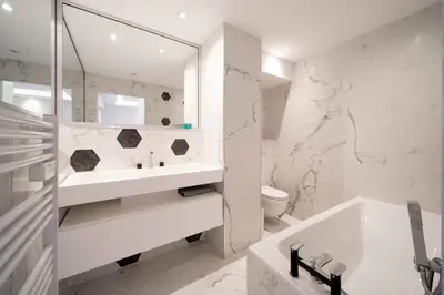 Salle de bains dans l'établissement REF 1967 - Cannes Center - Apartment for rent