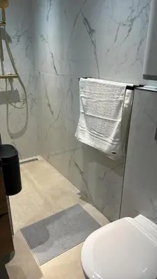 Salle de bains dans l'établissement Cosy 2p
