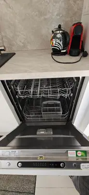 Cuisine ou kitchenette dans l'établissement L'Hippocampe du Palm Beach