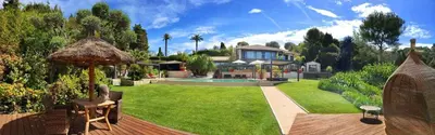 Jardin de l'établissement Villa Caribbean