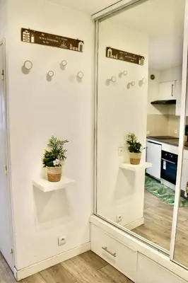 Plan de l'établissement Bel appartement Port Vauban à 100m des plages