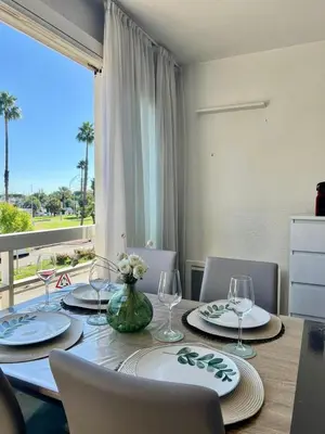 Plan de l'établissement Bel appartement Port Vauban à 100m des plages