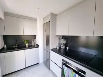 Cuisine ou kitchenette dans l'établissement 85m2 Grandes Terrasses - 2 chambres