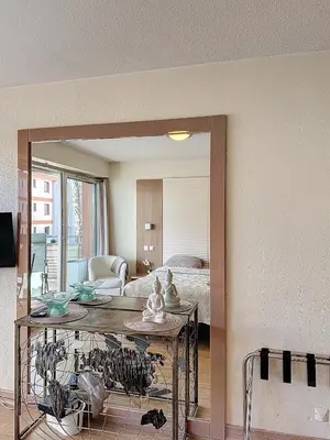 Plan de l'établissement Beau studio bord de mer à Villeneuve Loubet French Riviera