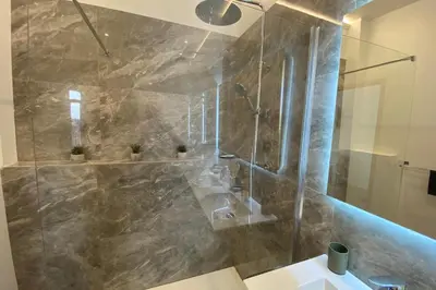Salle de bains dans l'établissement 06CJ Beautiful apartment in the heart of Cannes