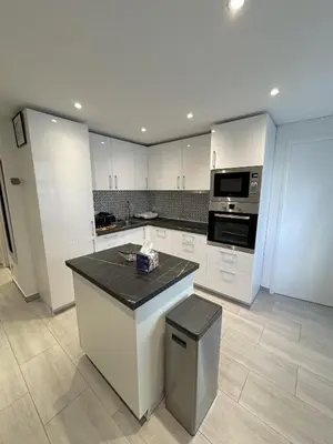 Cuisine ou kitchenette dans l'établissement Residence Graziella Appartement 100