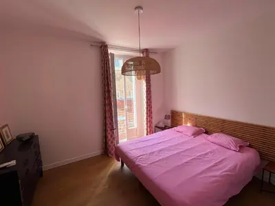 Un ou plusieurs lits dans un hébergement de l'établissement Viva Riviera - 10 Rue Florian