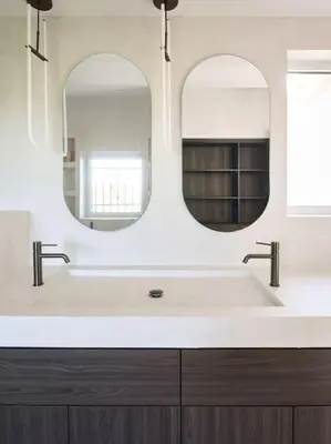 Salle de bains dans l'établissement Cannes, splendide villa dans un domaine privé