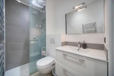 Salle de bains dans l'établissement Le Nico - Elégant - Centre - VCA