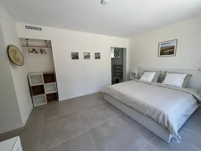 Un ou plusieurs lits dans un hébergement de l'établissement Splendide maison Solstice