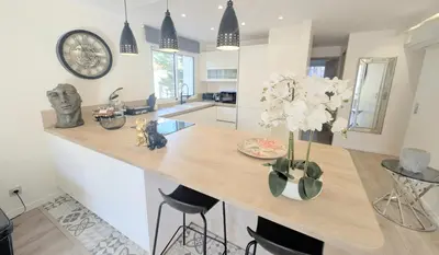 Cuisine ou kitchenette dans l'établissement 