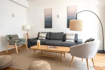 Coin salon dans l'établissement Le Palais Madrid
