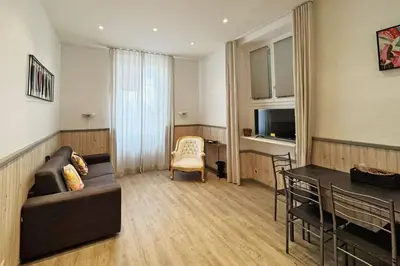 Coin salon dans l'établissement REF 1971- Apartment for rent basse Californie