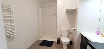 Salle de bains dans l'établissement O'Cap