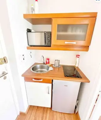 Cuisine ou kitchenette dans l'établissement #A1K STUDIO JUNIOR - MARINA RIVIERA BAY Near Airport