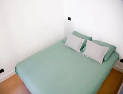 Un ou plusieurs lits dans un hébergement de l'établissement 2P au coeur du Vieil Antibes