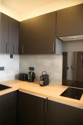 Cuisine ou kitchenette dans l'établissement 2P au coeur du Vieil Antibes